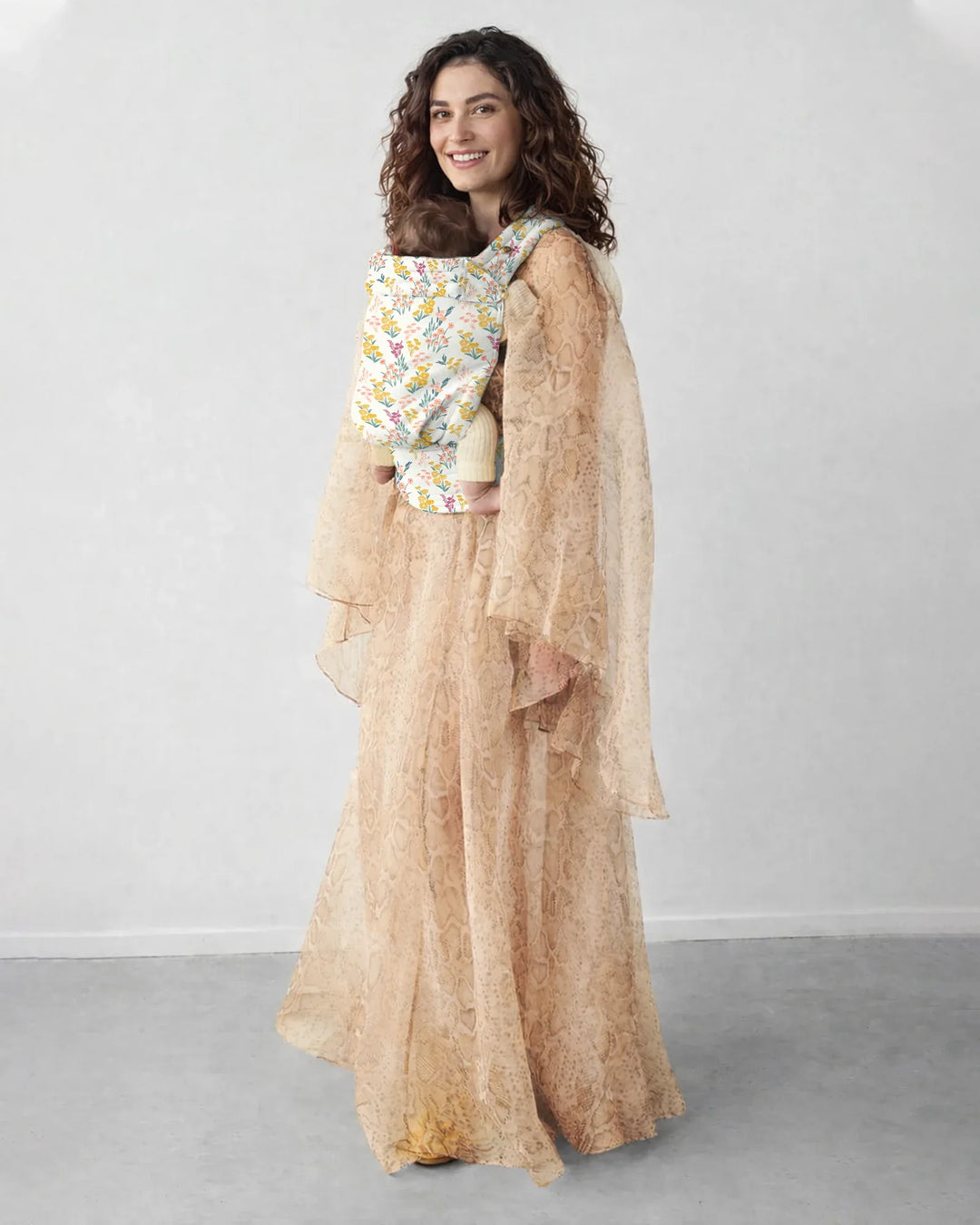 Soft Meadow Wildflower Garden Baby Carrier