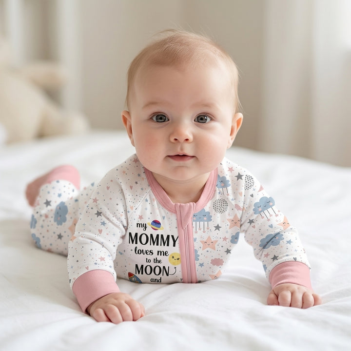 My Mommy Loves Me To The Moon And So Do I Bamboo Convertible Zippy