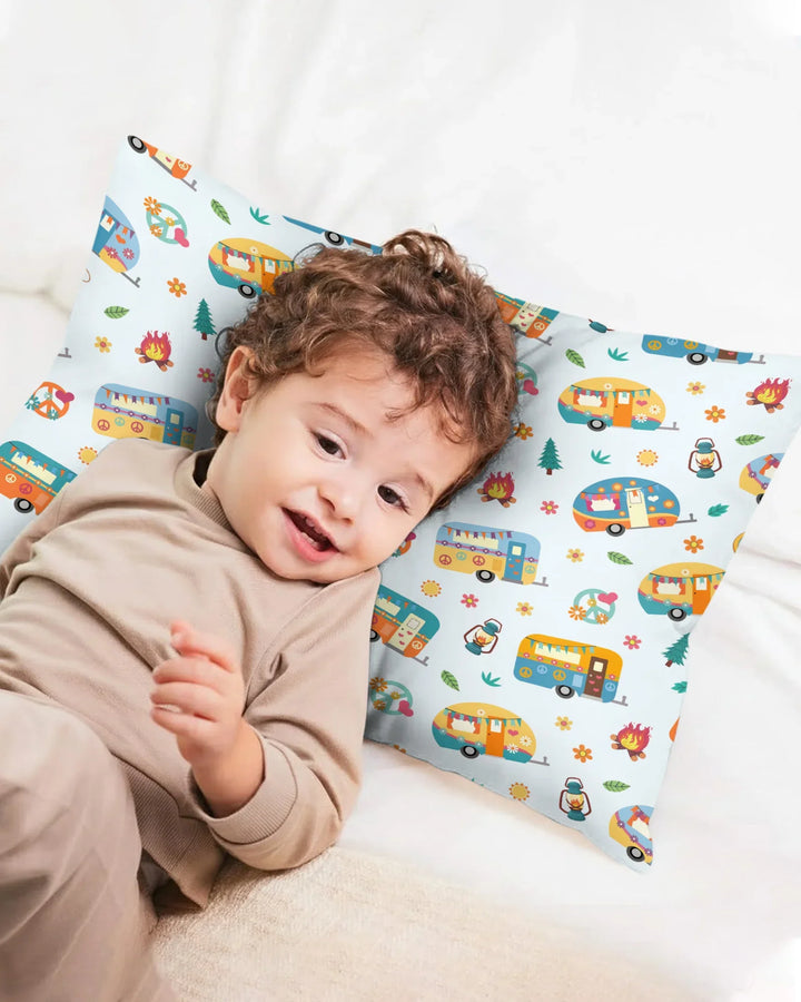 Happy Little Camper Bamboo Pillow Case