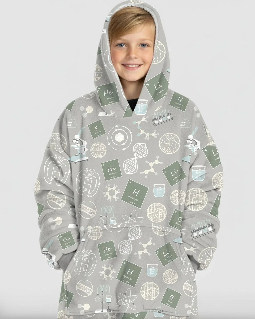 A Moment Of Science Bamboo Blanket Hoodie