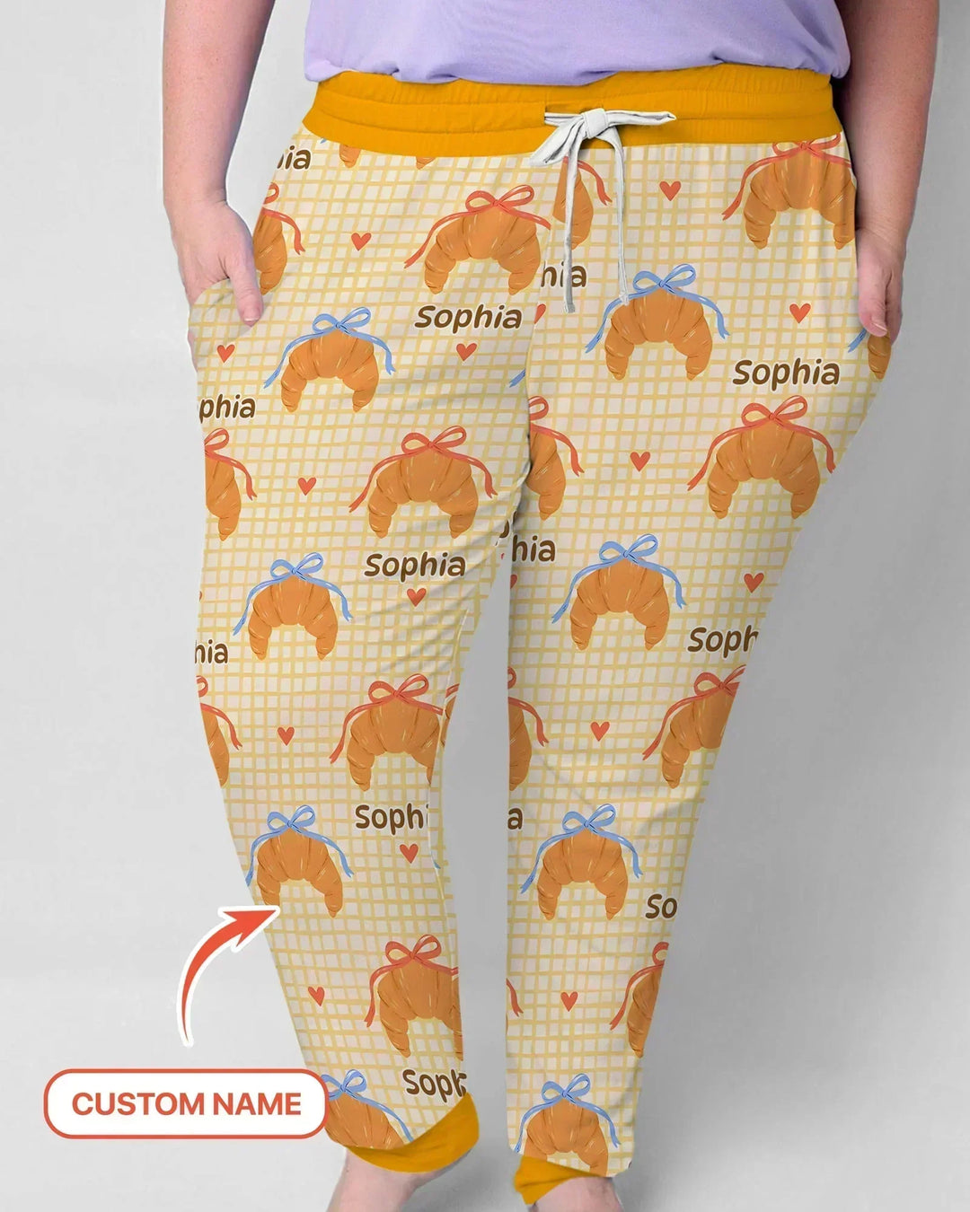 Breakfast Love Family Matching Bamboo Women Pajama Set