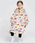 Happy Little Camper Blanket Hoodie