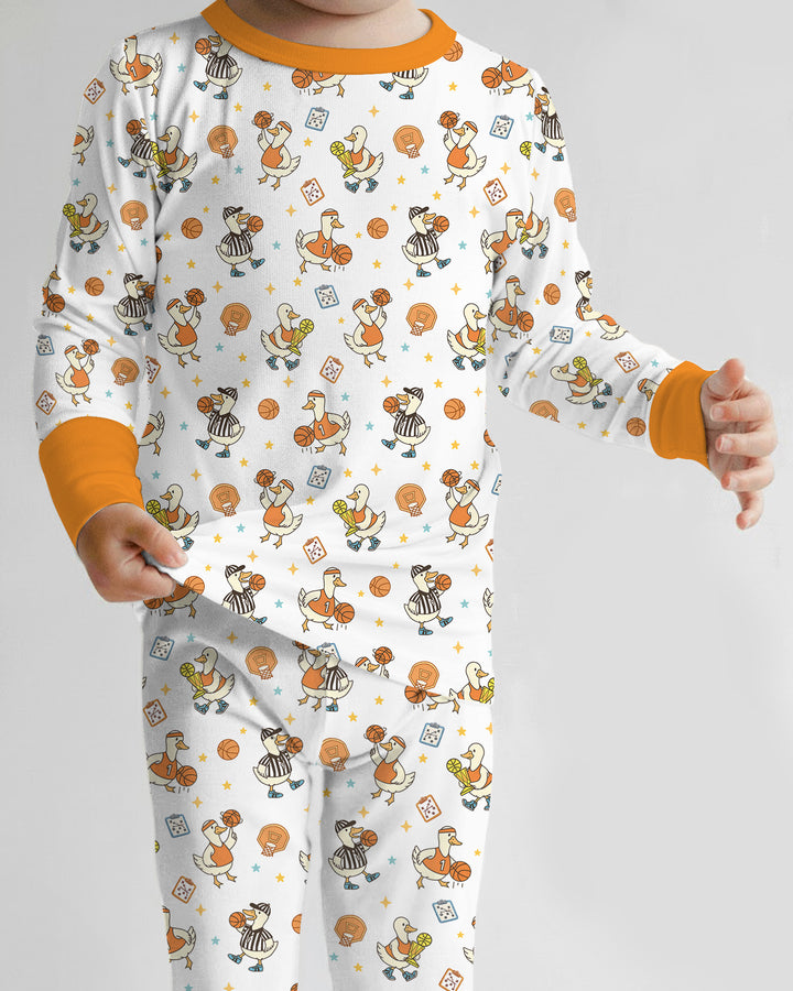 Template Bamboo Two Piece Long Sleeve Pyjamas Set