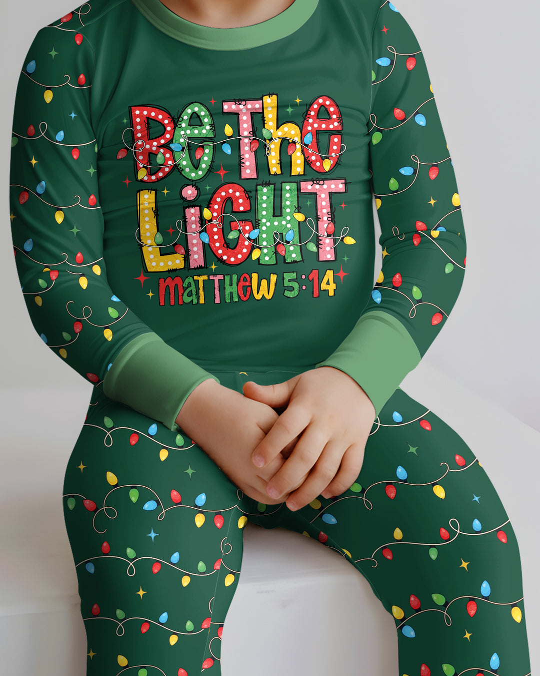Be The Light Bamboo Two Piece Long Sleeve Pajama Set
