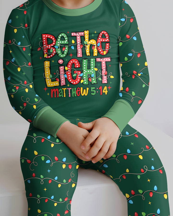 Be The Light Bamboo Two Piece Long Sleeve Pajama Set