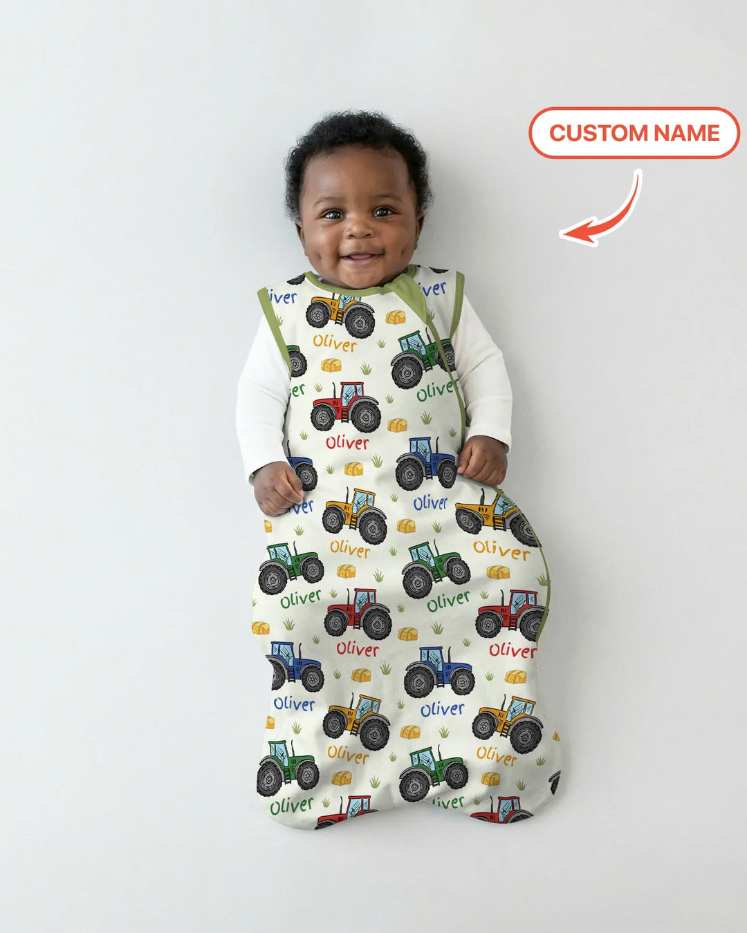 Custom Name A Little Dirt Never Hurt Bamboo Sleep Bag
