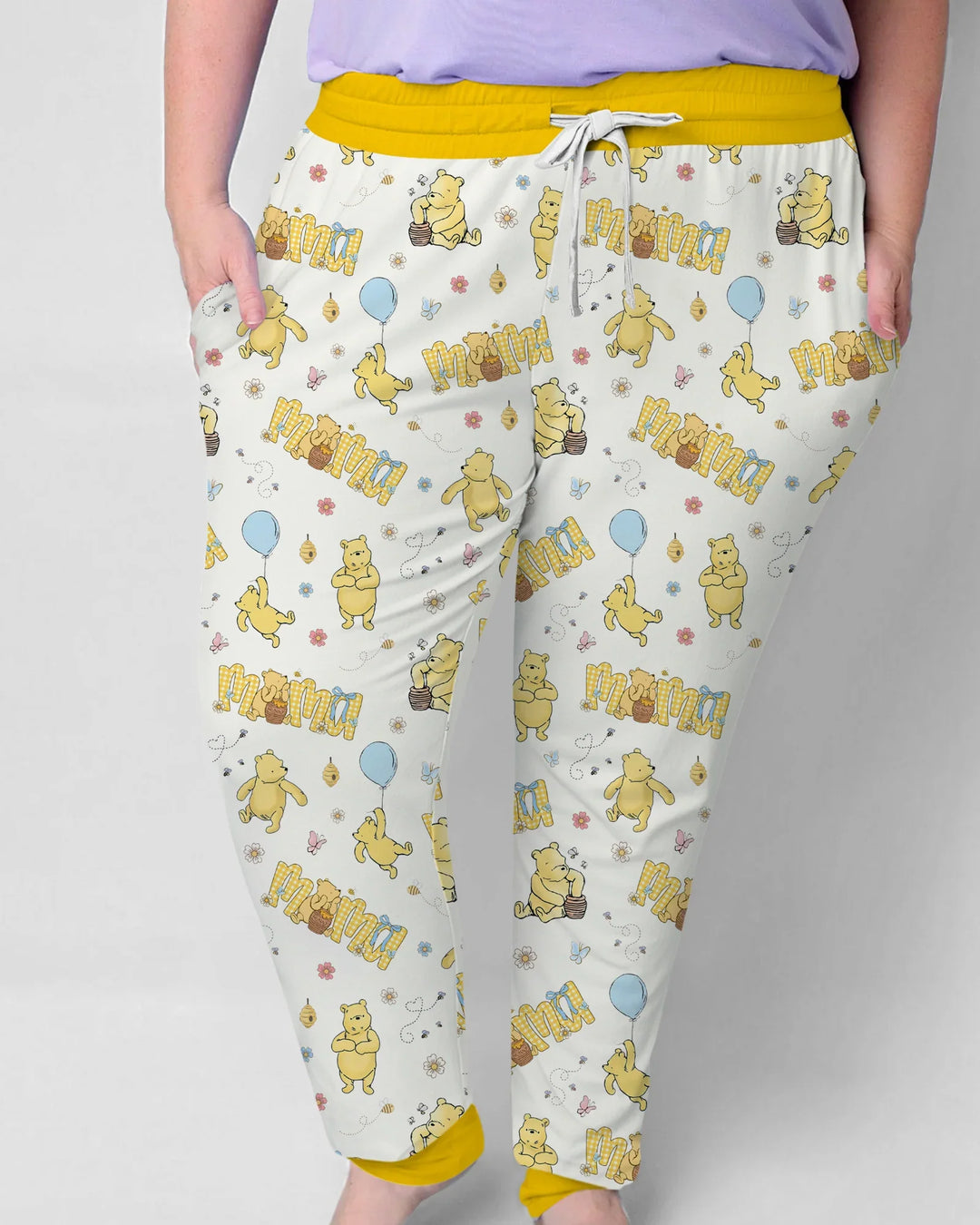 Mama & Mini Honey Bear Bamboo Women Pajama Set