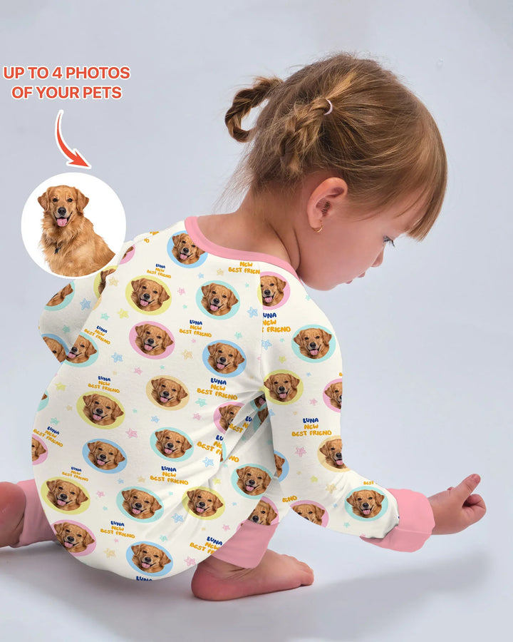 New Best Friend Custom Name And Pet Photos Convertible Zippy