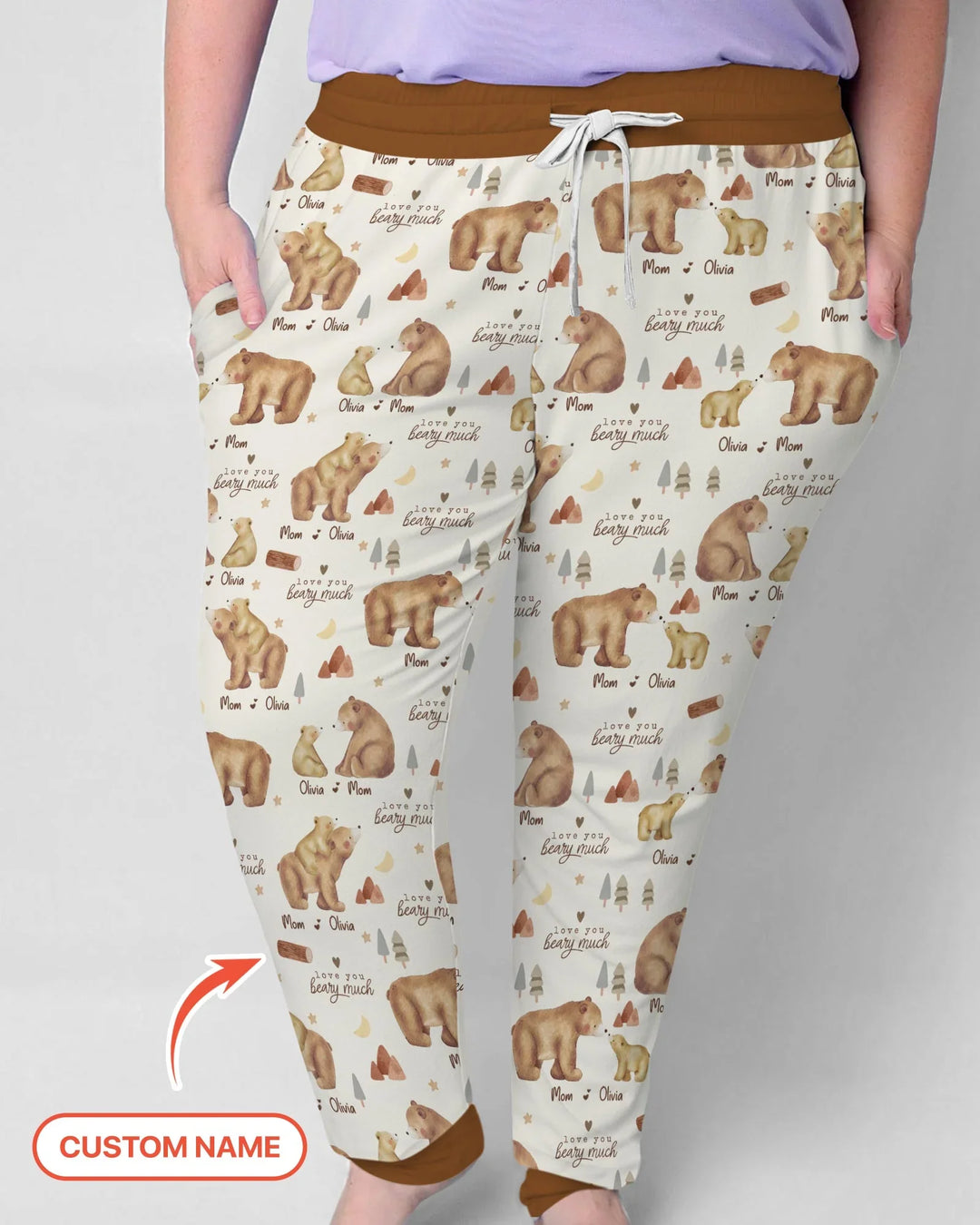 Love You Beary Much Bamboo Women Pajama Set