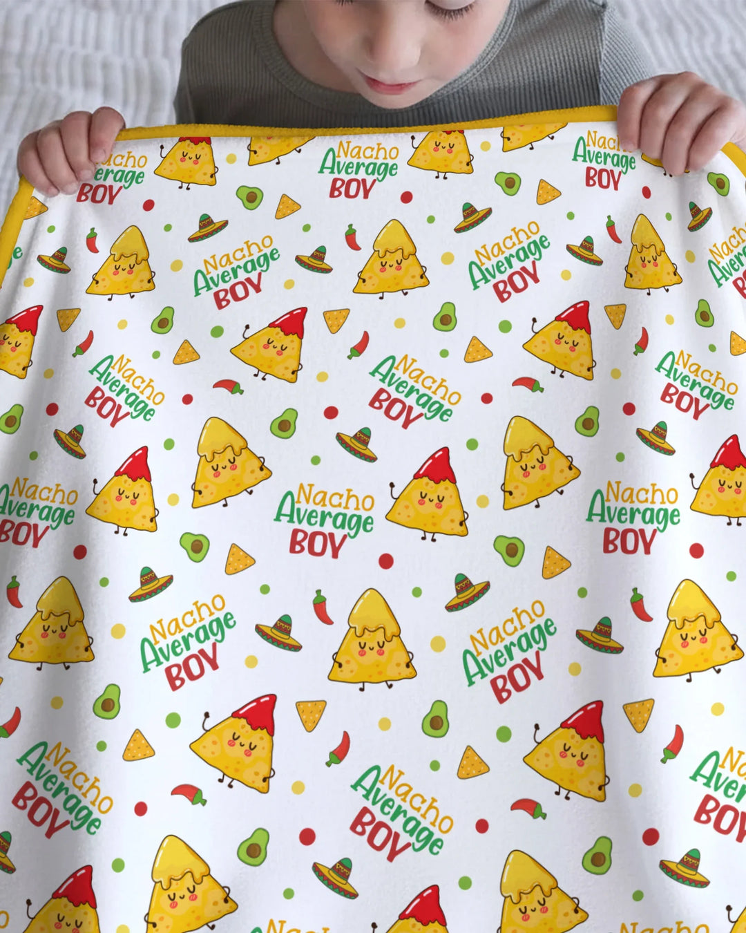 Lil Nacho Average Kid Bamboo Blanket