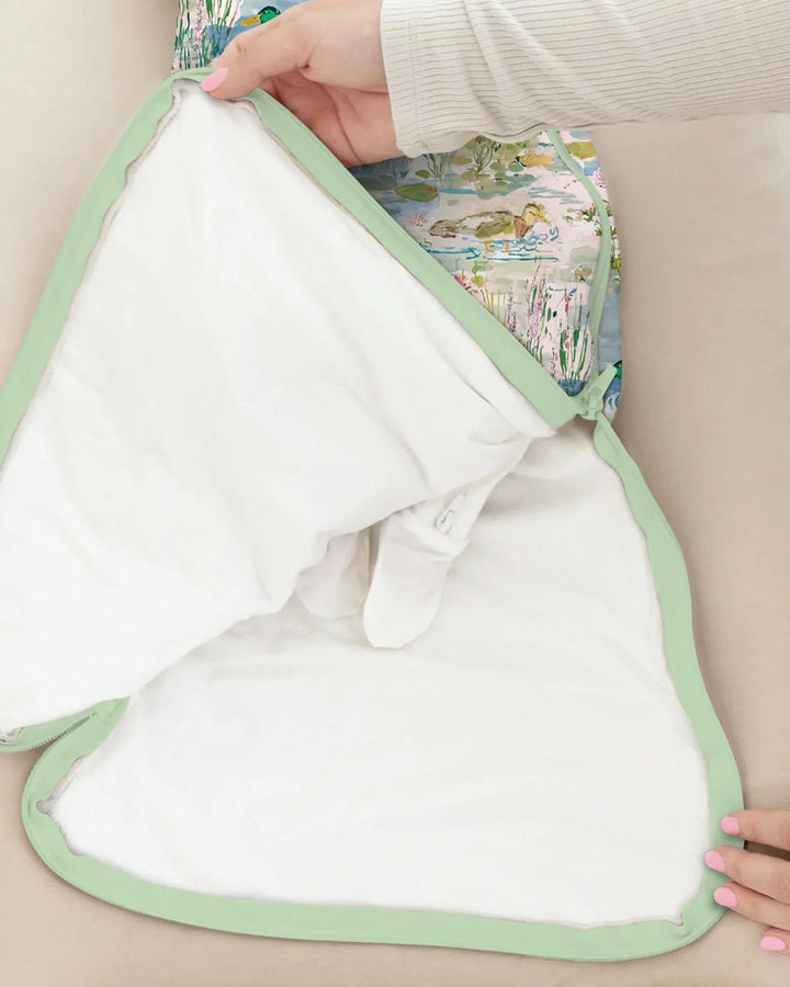 Watercolor Mallard Duck Bamboo Sleep Bag
