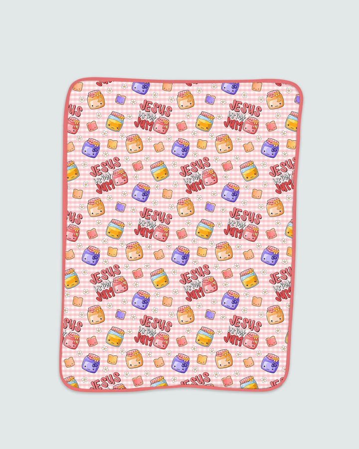 Jesus is My Jam Bamboo Blanket