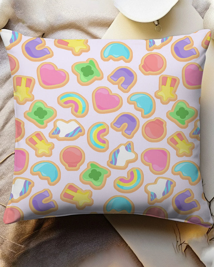 Lucky Marshmallow Cookies Bamboo Pillow Case
