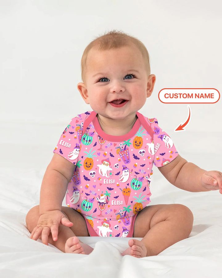 Summerween Doodles Bamboo Bodysuit