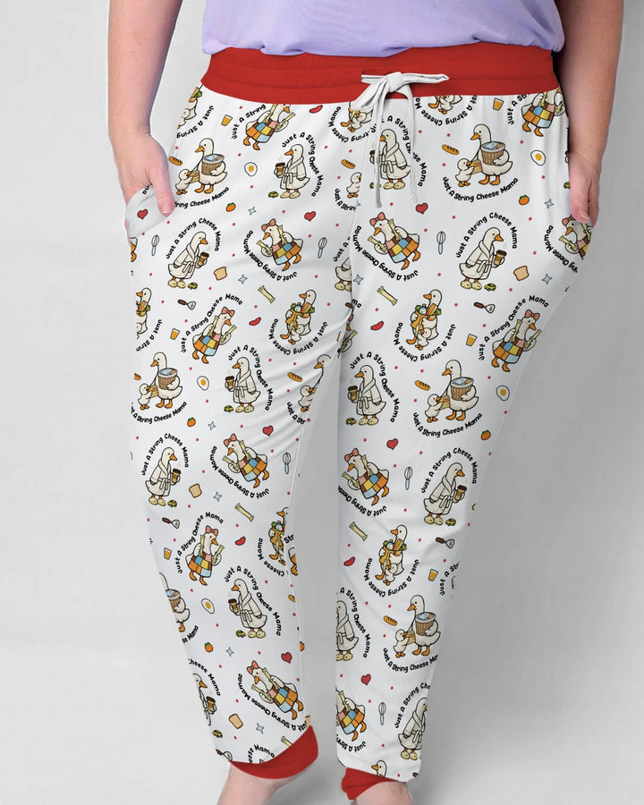 Just A String Cheese Mama Era Mommy & Me Bamboo Women Pajama Set