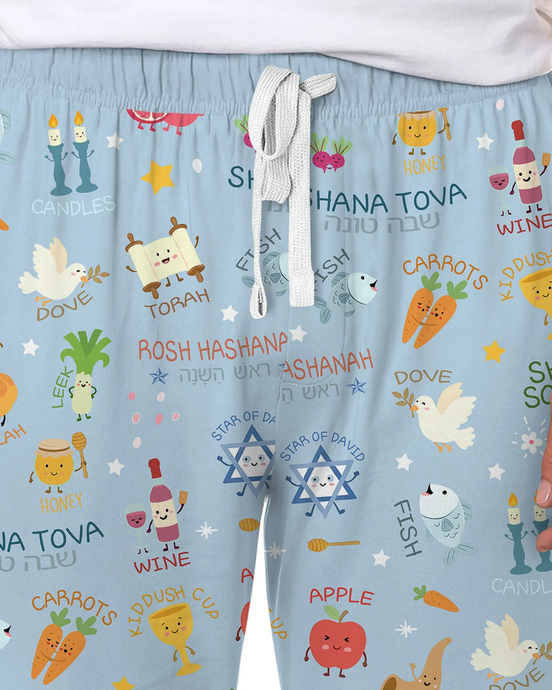 Family Rosh Hashanah Matching Bamboo Men's Pajama Set