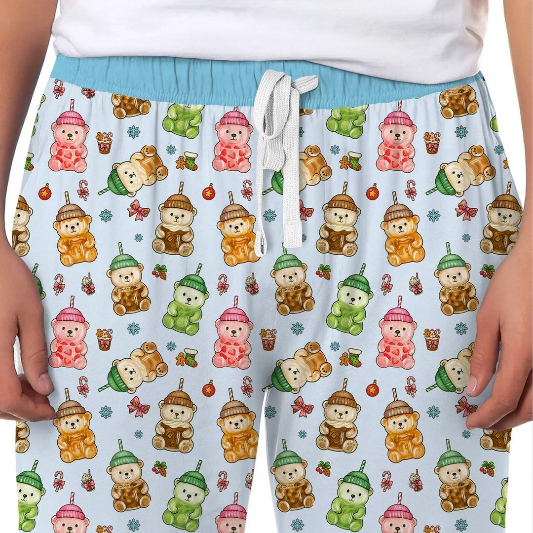 Holiday Bear Cup Bamboo Men's Pajama Set