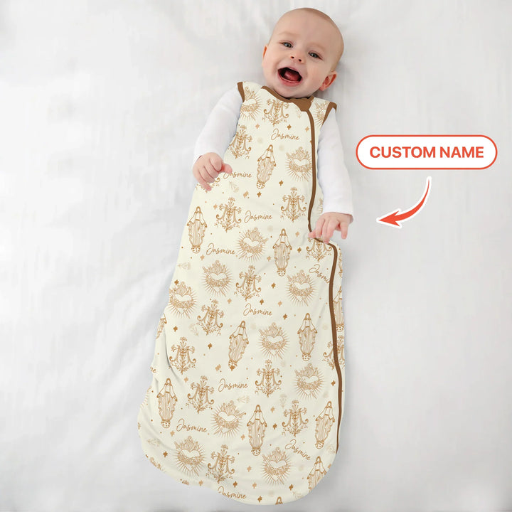 Madonna’s Love Custom Name Bamboo Sleep Bag