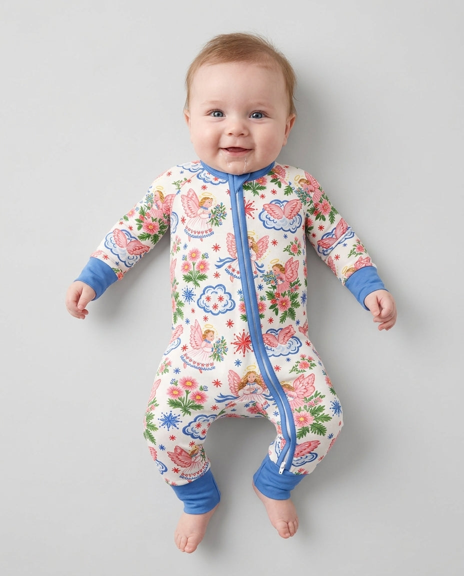 Angel Christmas Bamboo Convertible Zippy