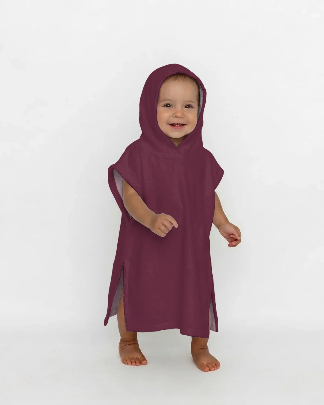Solid Color Bamboo Swim Poncho