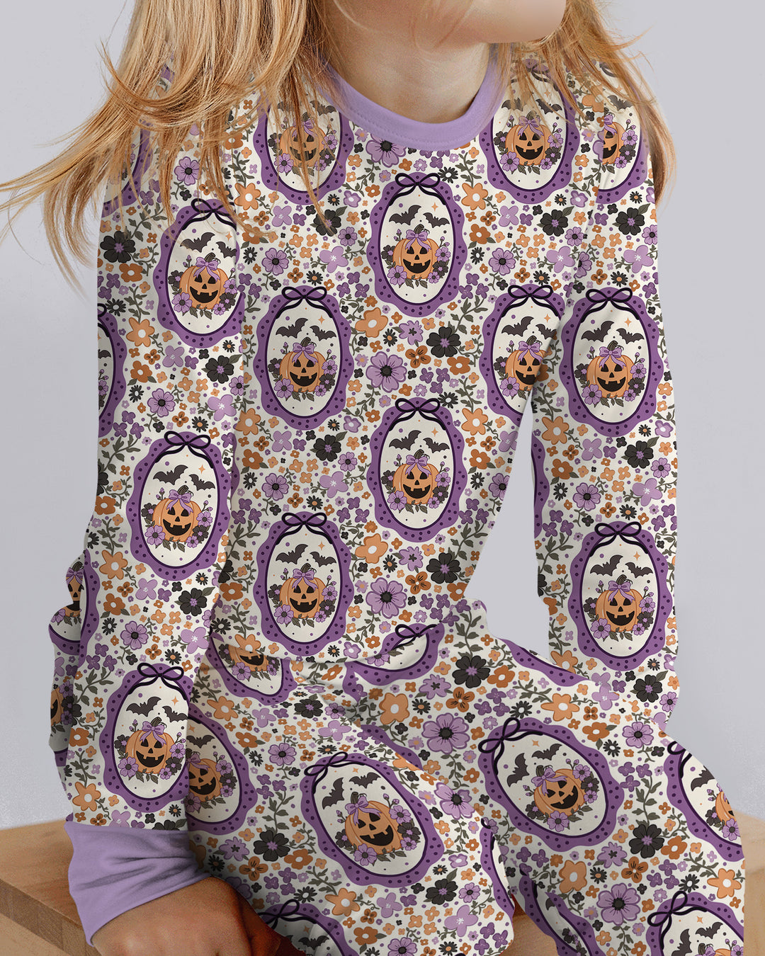 Template Bamboo Two Piece Long Sleeve Pyjamas Set