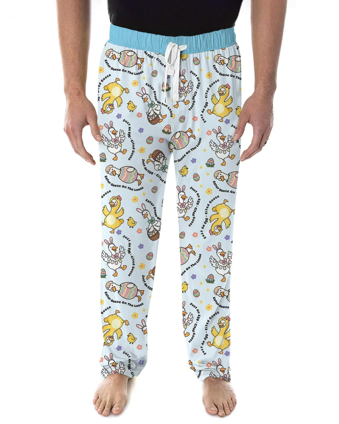 Easter Goose Family Matching Bamboo Men's Pajama Set
