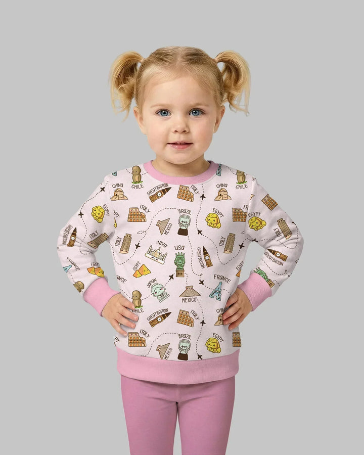 Kawaii World Tour Bamboo Crewneck Sweatshirt