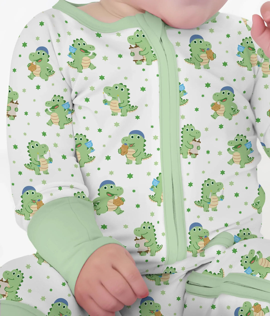 Shabbat Dinosaur Bamboo Convertible Zippy