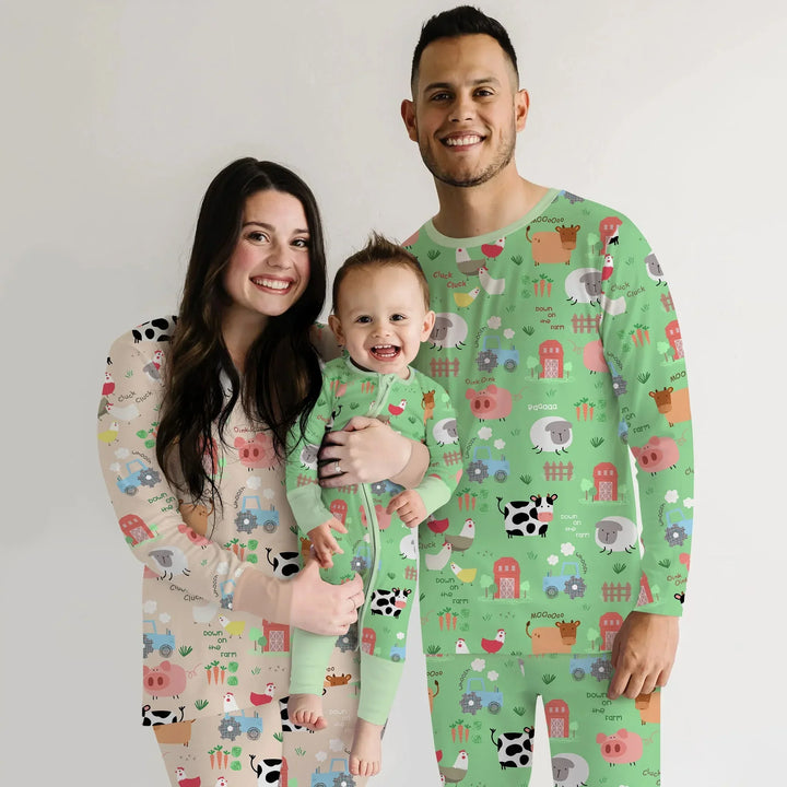 Farm Yard Bamboo Women Pajama Set