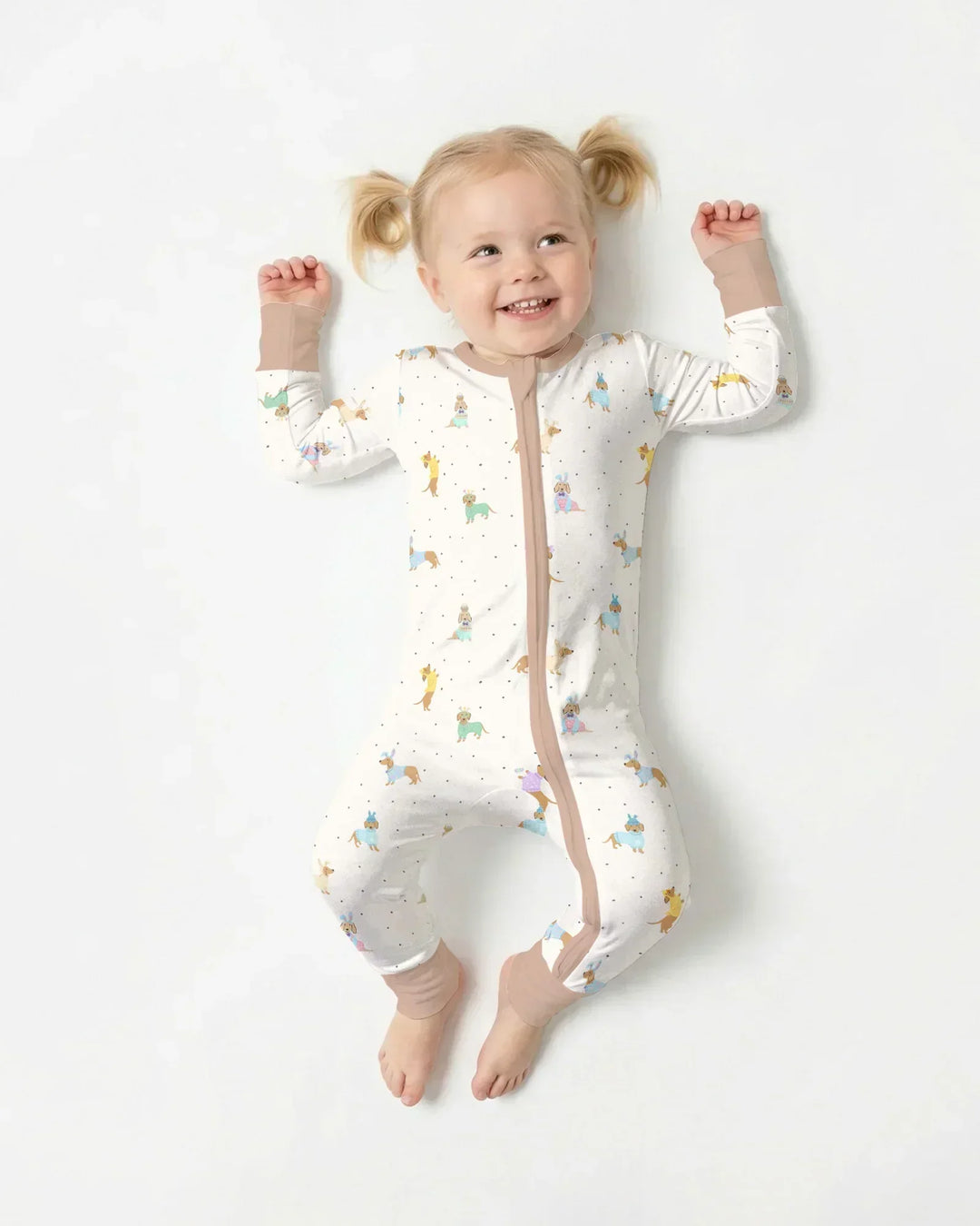Easter Dachshund Bamboo Convertible Zippy