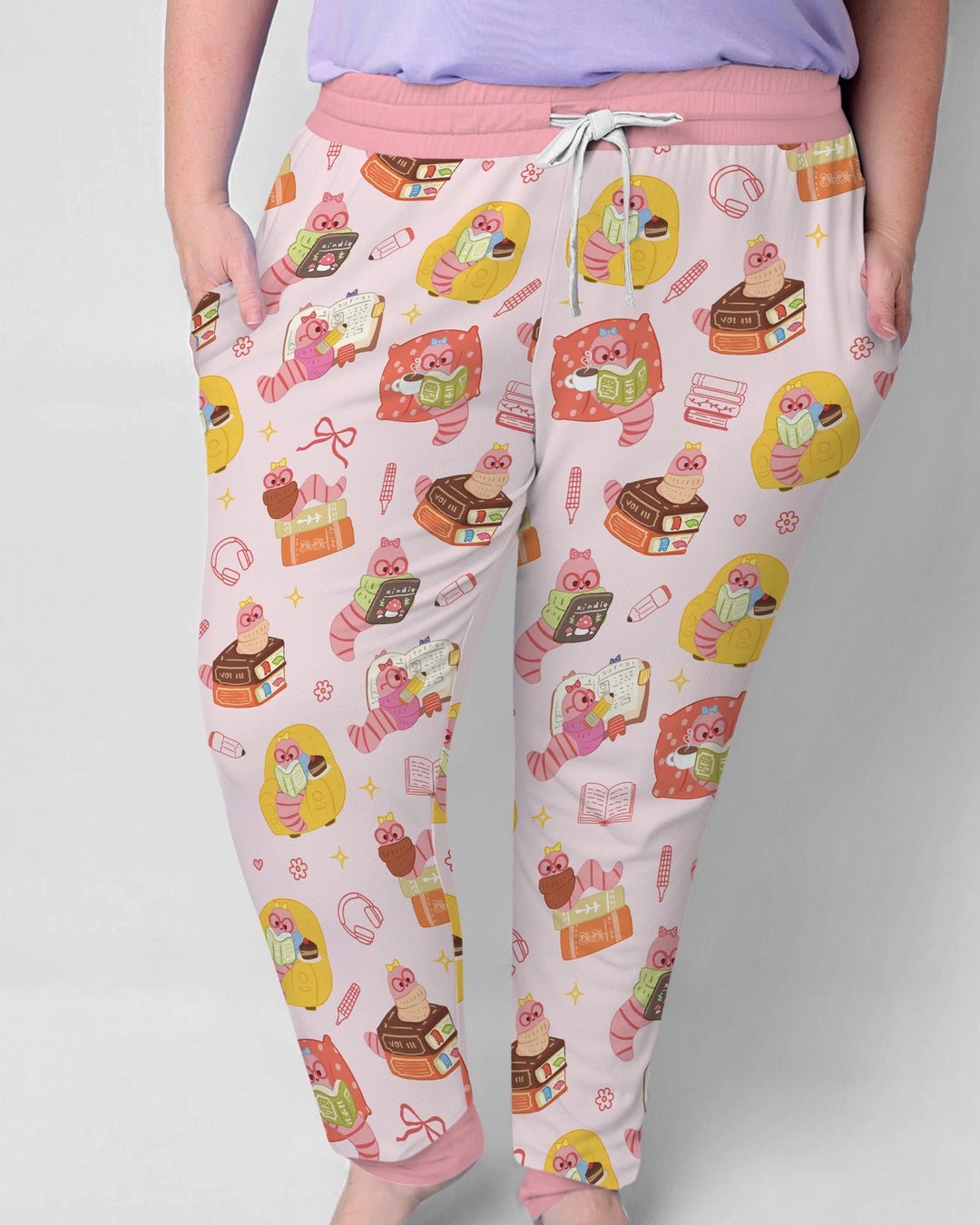Little Book Worm Family Matching Bamboo Women Pajama Set