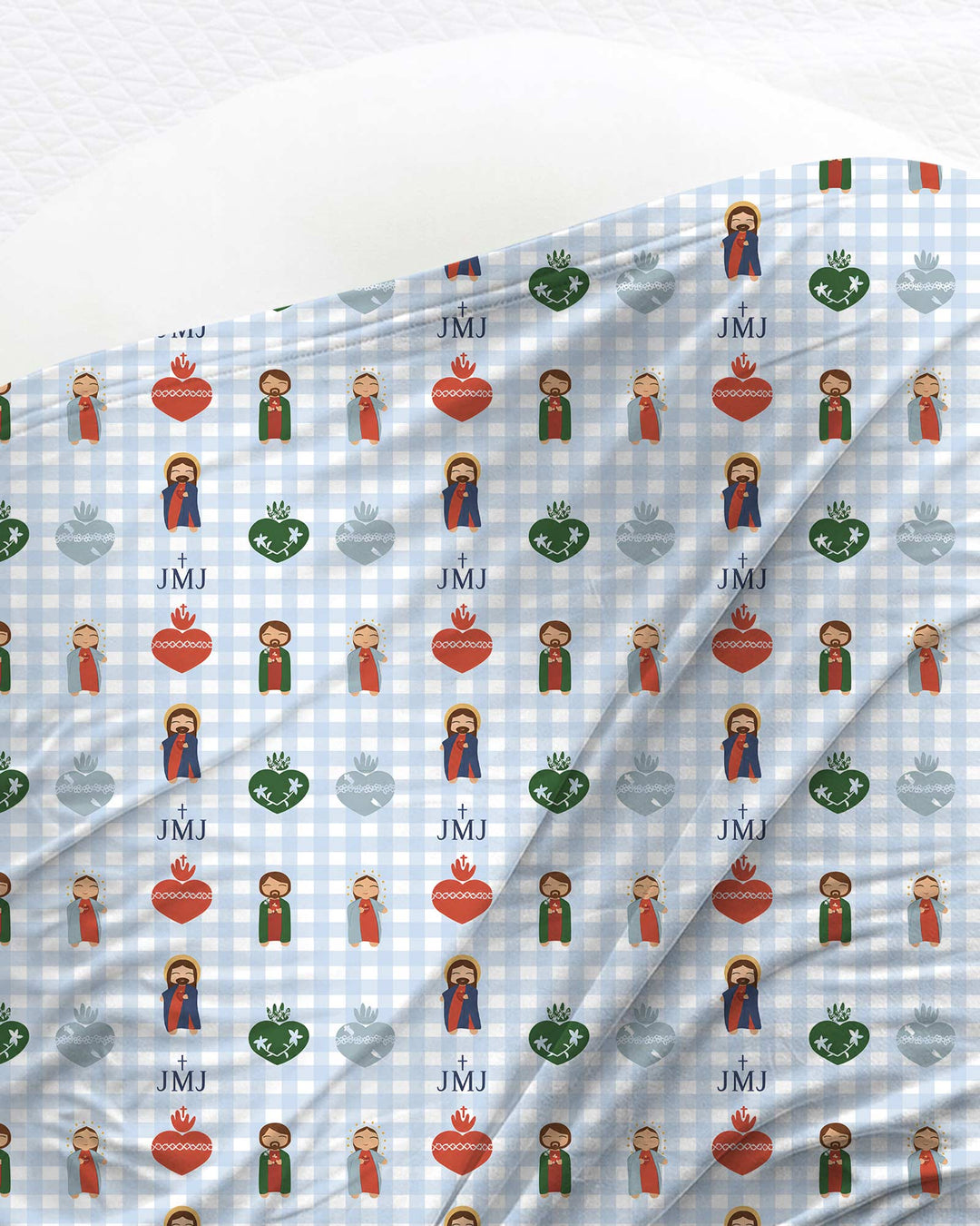Holy Family swaddle blanket