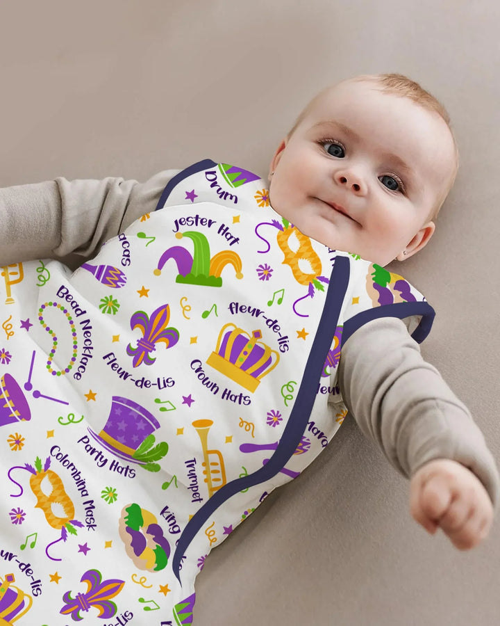 Mardi Gras Family Matching Bamboo Sleep Bag
