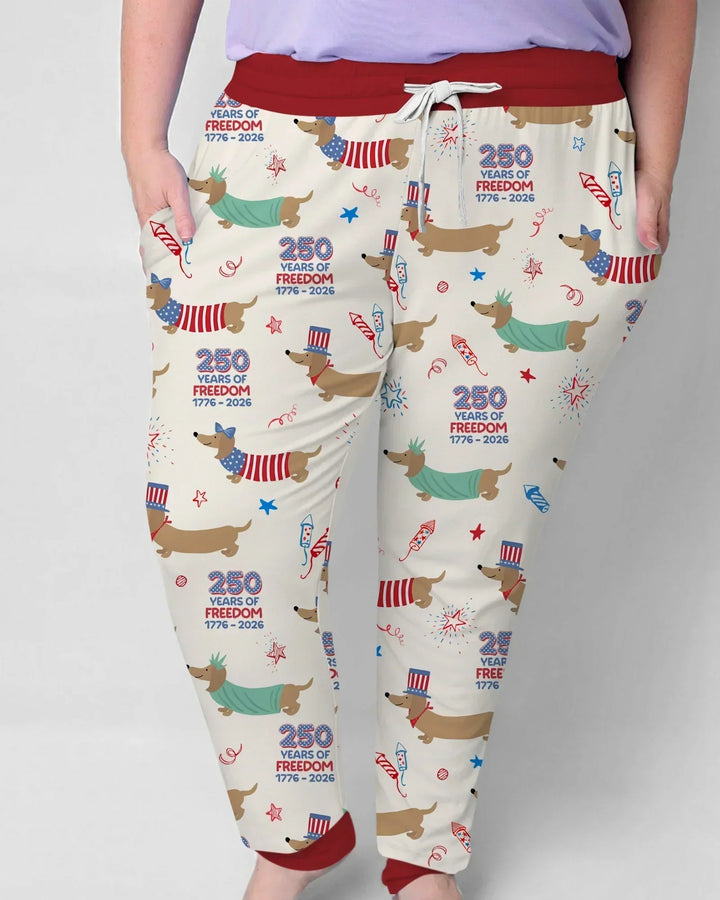 250 Years Of Freedom Bamboo Women Pajama Set