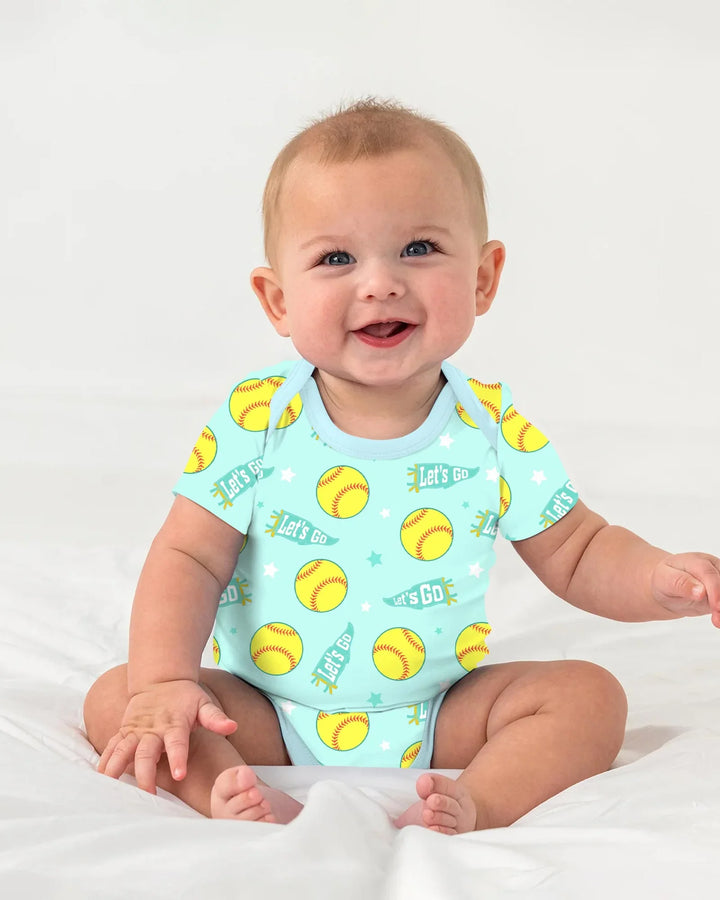 Softball Lovers Bamboo Bodysuit