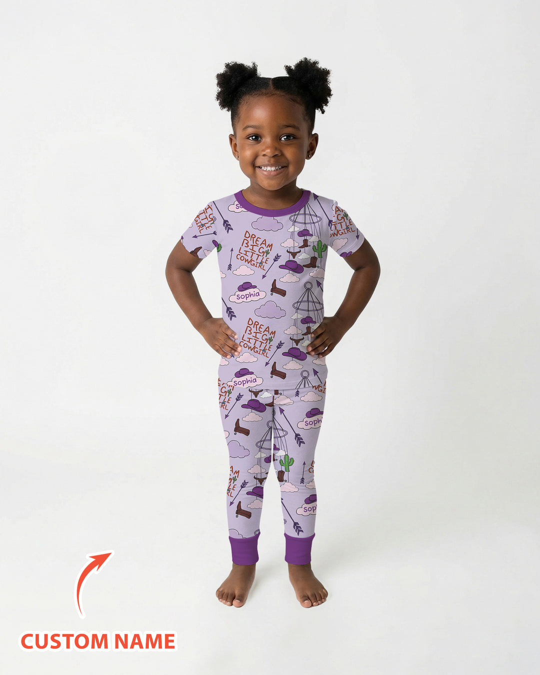 CUSTOM Template Bamboo Two Piece Short Sleeve Pyjamas Set