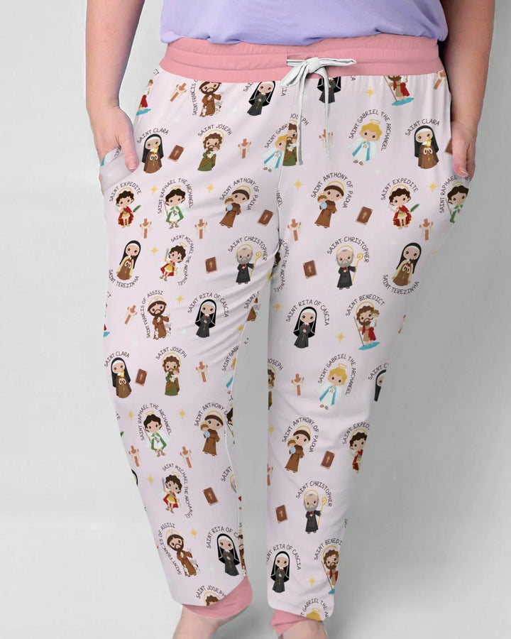 Saints in the Clouds Bamboo Women Pajama Set
