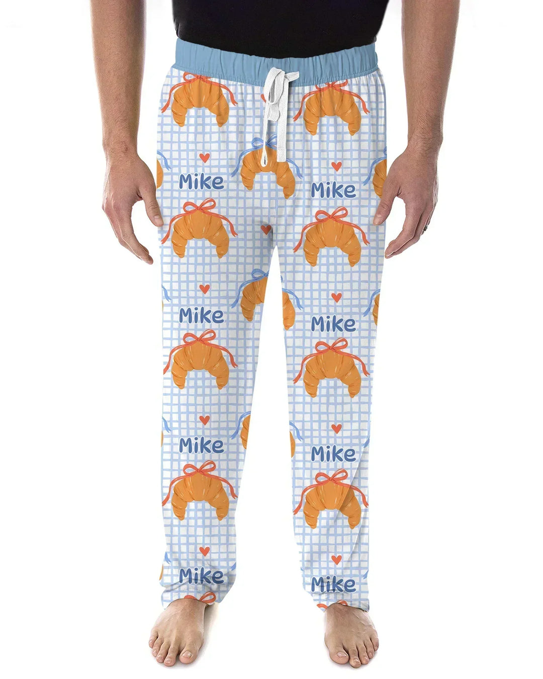 Breakfast Love Family Matching Bamboo Men's Pajama Set