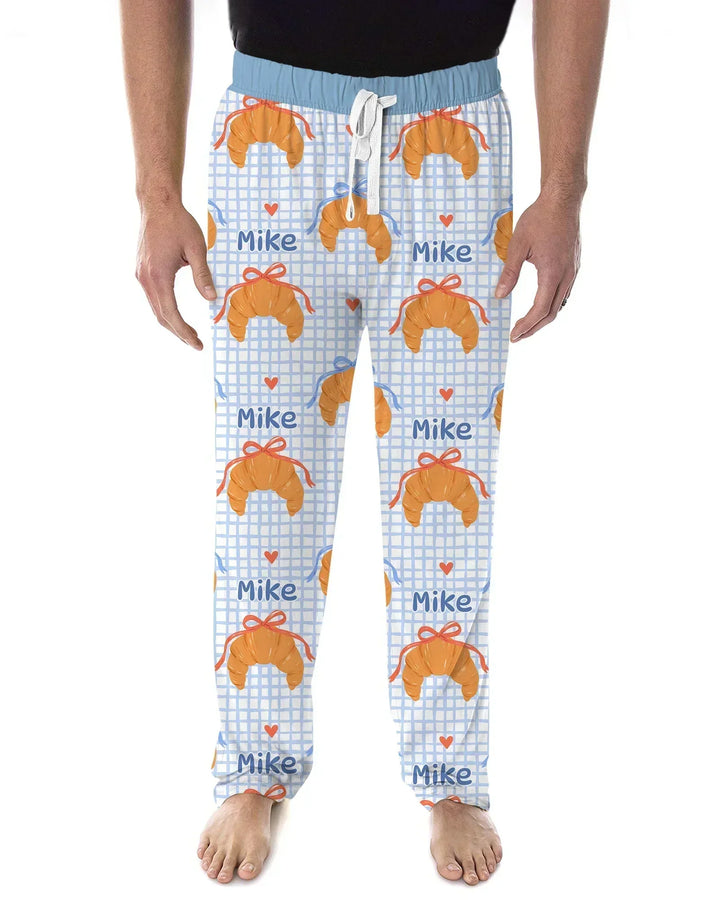 Breakfast Love Family Matching Bamboo Men's Pajama Set