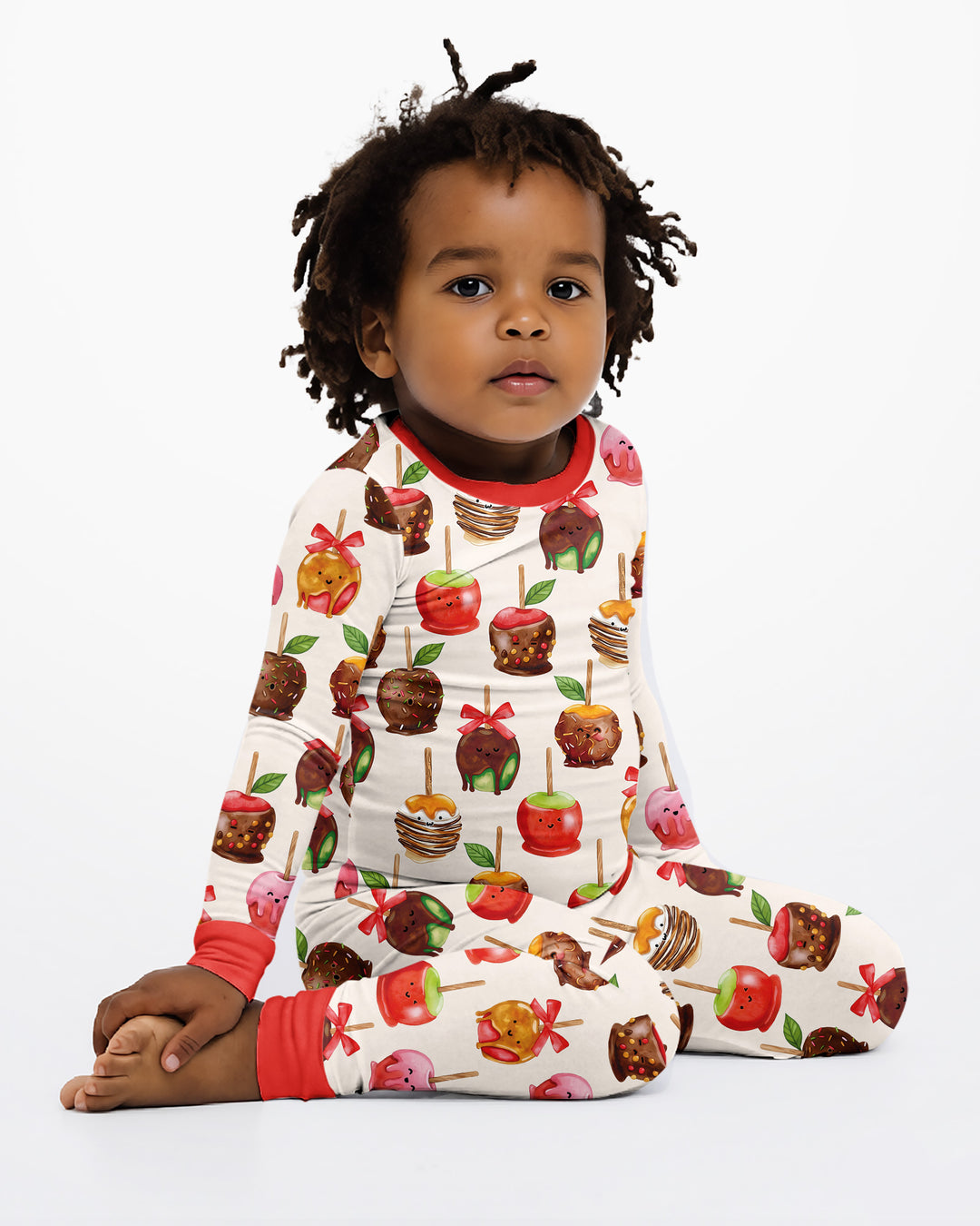 Template Bamboo Two Piece Long Sleeve Pyjamas Set
