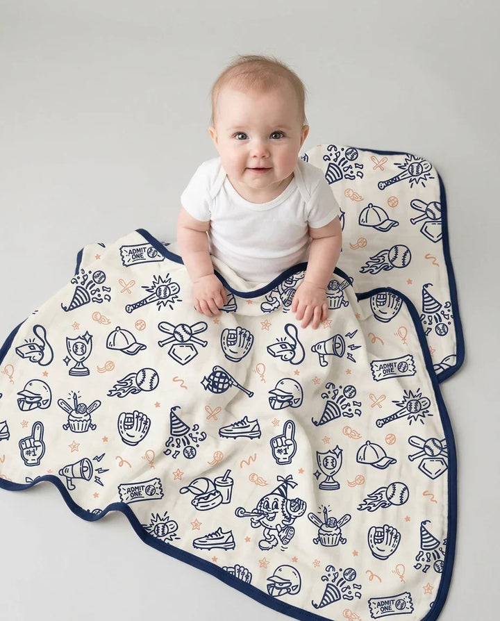 Ballpark Bash Bamboo Blanket