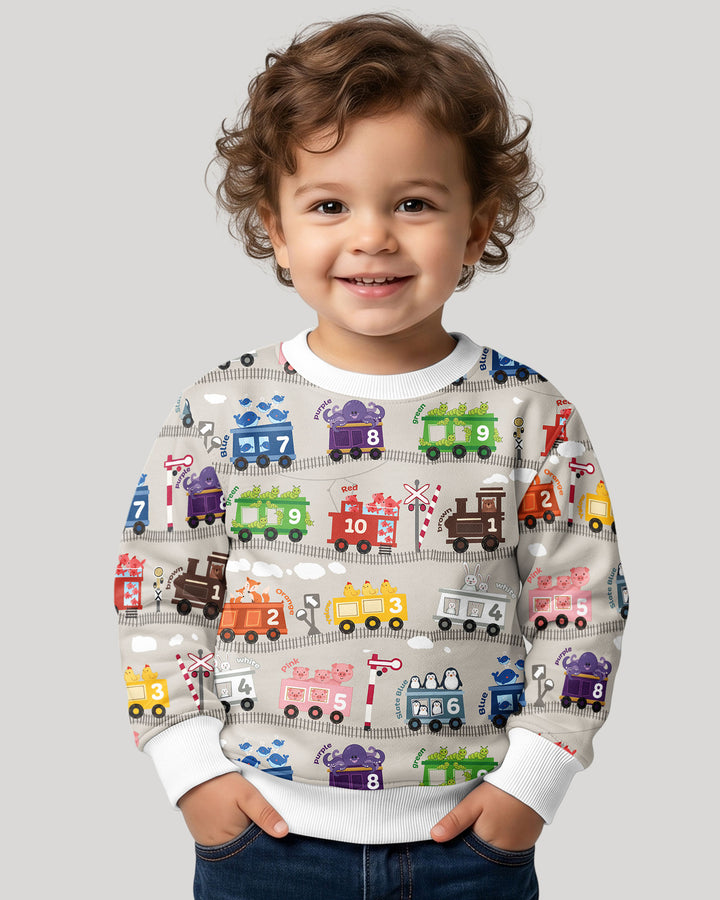 Color Train Bamboo Crewneck Sweatshirt