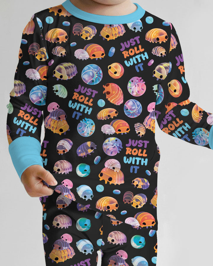 Just Roll With It Bamboo Two Piece Long Sleeve Pajama Set