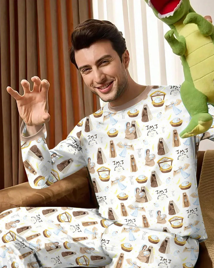 Holy Family Bamboo Men's Pajama Set