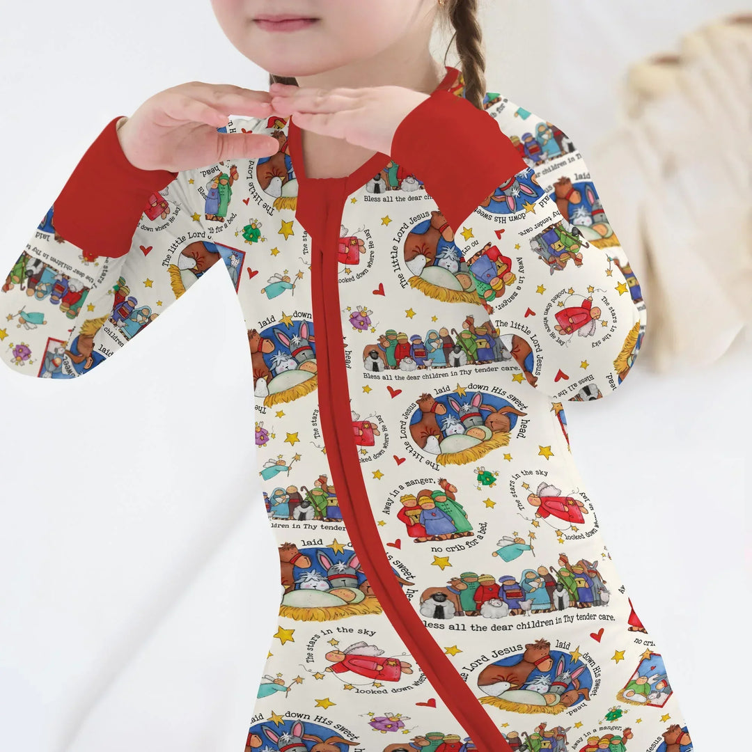 Away In A Manger Blessings Bamboo Convertible Zippy