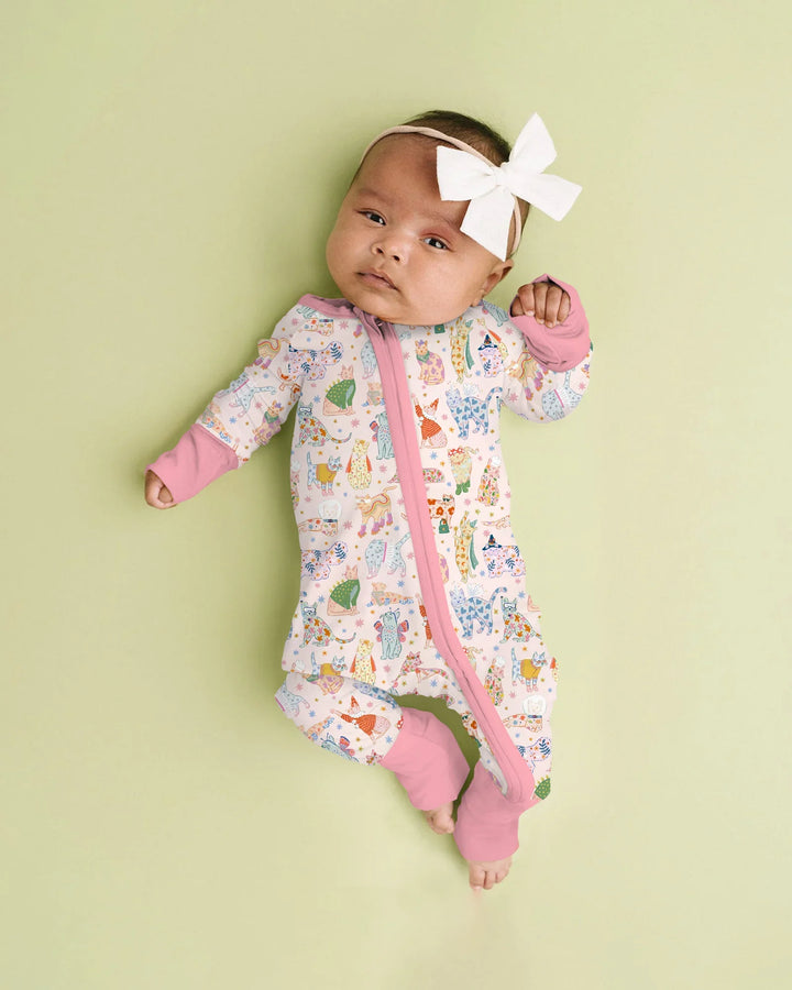 Whimsical Cat Parade Convertible Zippy
