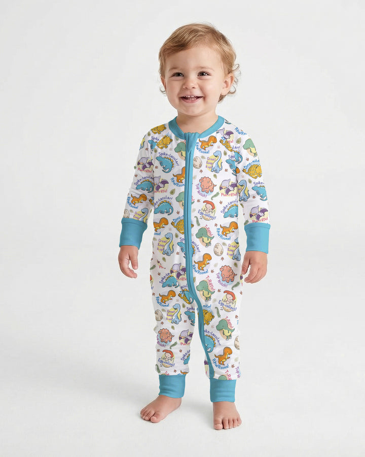 Cute Dinosaur Pun Bamboo Convertible Zippy