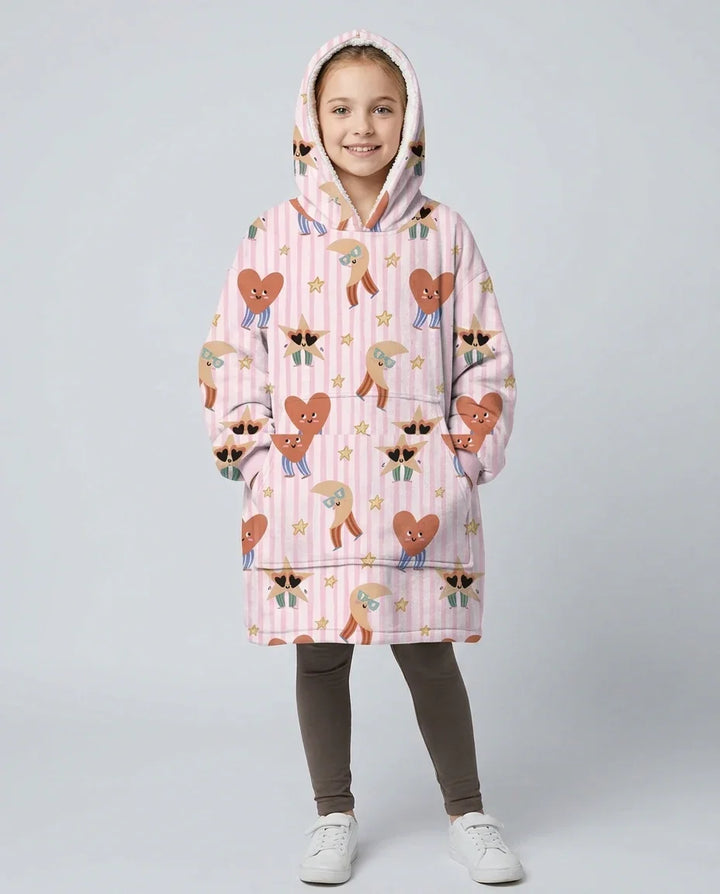 Dance More Dances Wearable Bamboo Blanket Hoodie