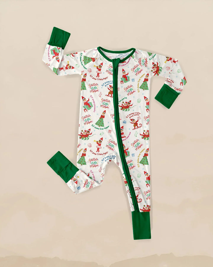 Christmas Elf Bamboo Convertible Zippy