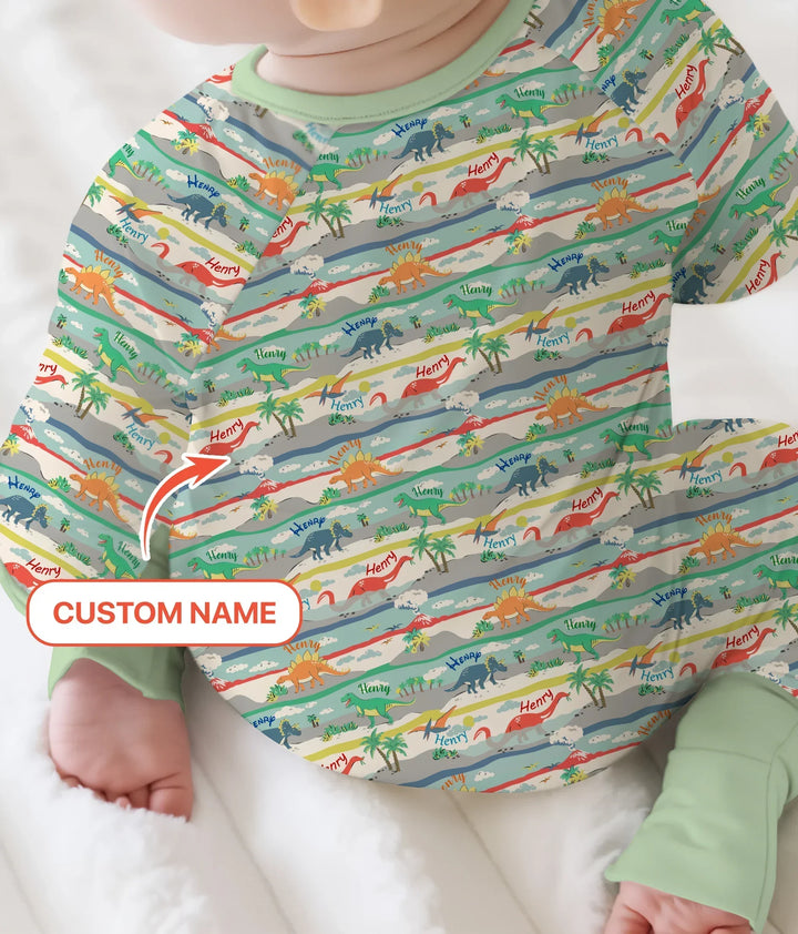 Jurassic Playground Bamboo Convertible Zippy